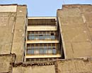 ventanas en el lugar del edificio